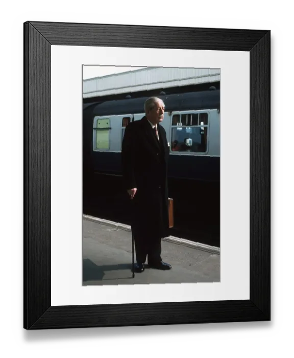 Framed Print : Harold MacMillan politician Ex Prime Minister