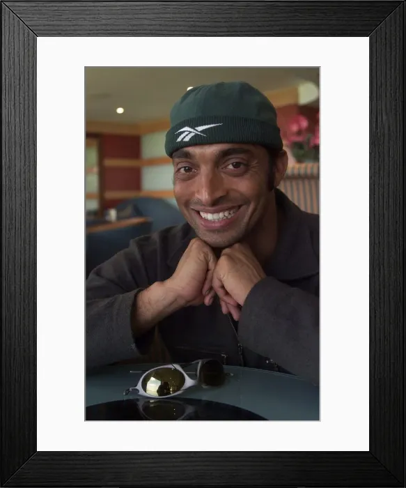 Framed Print : Shoaib Akhtar June 1999 Pakistan Cricket Player Framed Print : Shoaib Akhtar June 1999 Pakistan Cricket Player