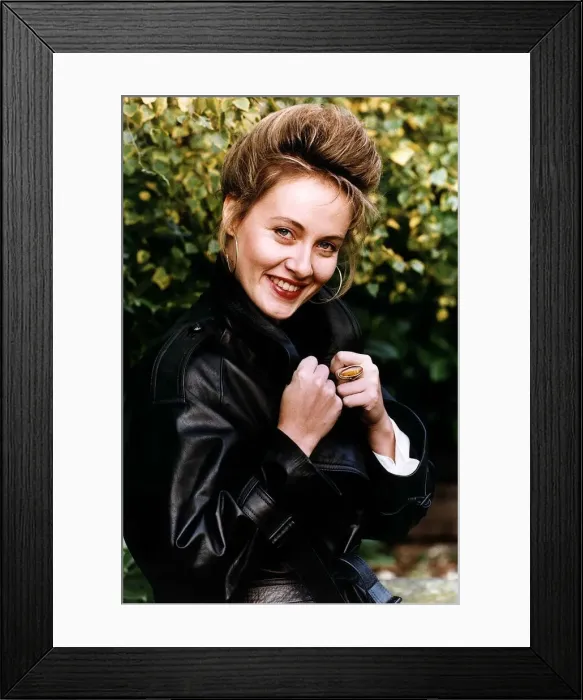 Framed Print : Hilary Wells actress Bread TV series November1989 dbase Framed Print : Hilary Wells actress Bread TV series November1989 dbase