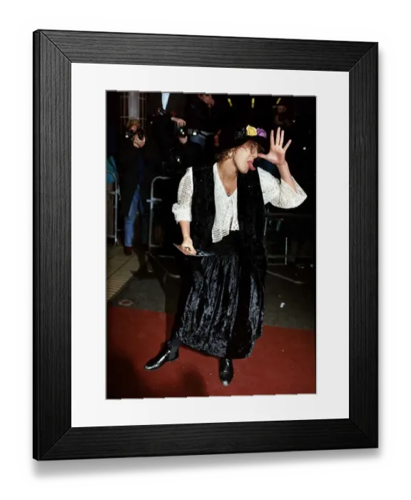 Framed Print : Emily Lloyd at the premier of the film Delinquents Framed Print : Emily Lloyd at the premier of the film Delinquents