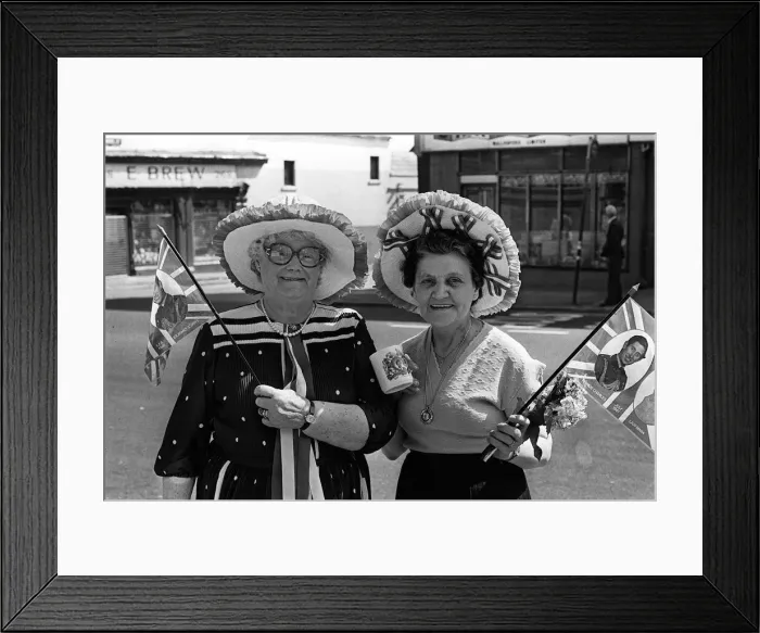 Framed Print : Royal Wedding Celebrations In Ulster July 1981 Mrs Sally Wheelan Framed Print : Royal Wedding Celebrations In Ulster July 1981 Mrs Sally Wheelan