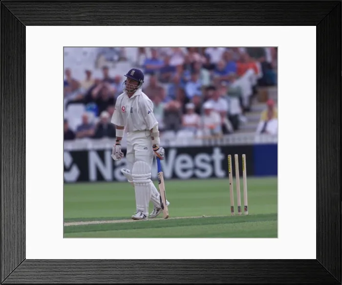Framed Print : Alec Stewart Cricket Player Of England July 1999 Walks Back To The Pavillion For Framed Print : Alec Stewart Cricket Player Of England July 1999 Walks Back To The Pavillion For