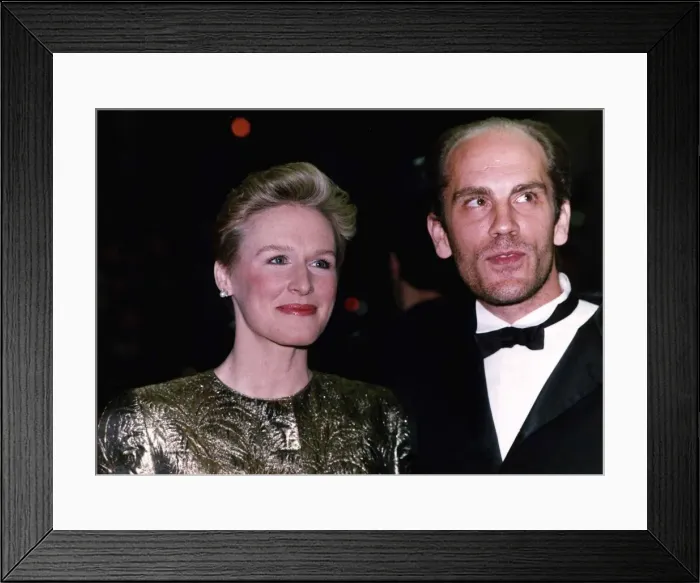 Framed Print : Glenn Close and John Malkovich - March 1989 Dbase Framed Print : Glenn Close and John Malkovich - March 1989 Dbase