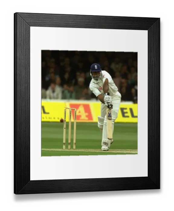 Framed Print : Aftab Habib Being Bowled By Dion Nash During Day One Of England V New Zealand Cricket Framed Print : Aftab Habib Being Bowled By Dion Nash During Day One Of England V New Zealand Cricket