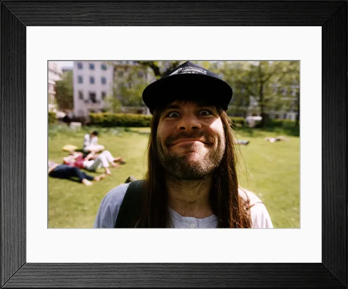 Framed Print : Bruce Dickinson Singer leader of Rock Band Iron Maiden A©Mirrorpix