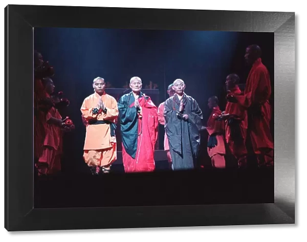 Shaolin Monks of China at the Royal Albert Hall during their opening ceromony