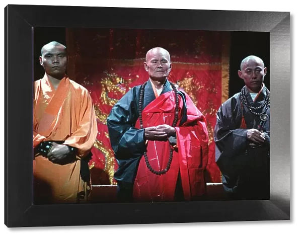 Shaolin Monks of China Albert Hall Abbot Shi Wanheng opens the ceromony