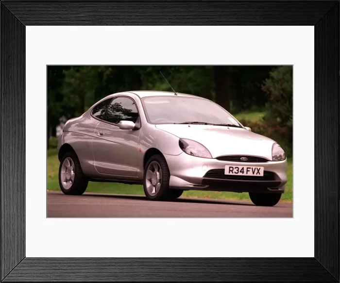 Framed Print : Pic shows... Ford Puma - for Road Record Framed Print : Pic shows... Ford Puma - for Road Record