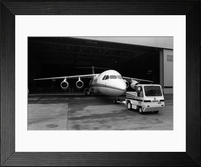 Framed Print : Aircraft British Aerospace BAe 146 300 May 1987 British Aerospace BAe 146-300 is Framed Print : Aircraft British Aerospace BAe 146 300 May 1987 British Aerospace BAe 146-300 is