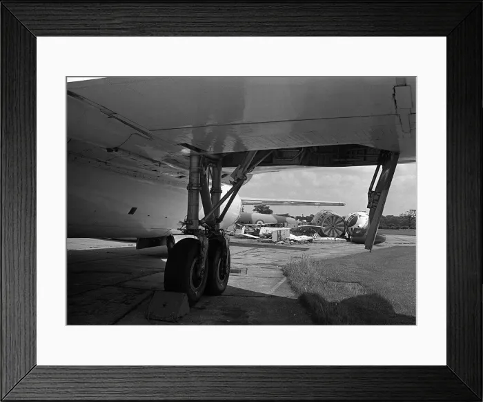 Framed Print : Aircraft Vickers Valliant Scrapped Aug 1965 Vickers Valliant V force bombers lay Framed Print : Aircraft Vickers Valliant Scrapped Aug 1965 Vickers Valliant V force bombers lay