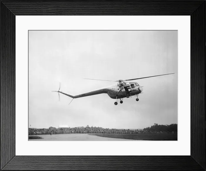 Framed Print : The Bristol Type 171, 4-seat helicopter powered by an Alvis Leonides engine was the first Framed Print : The Bristol Type 171, 4-seat helicopter powered by an Alvis Leonides engine was the first