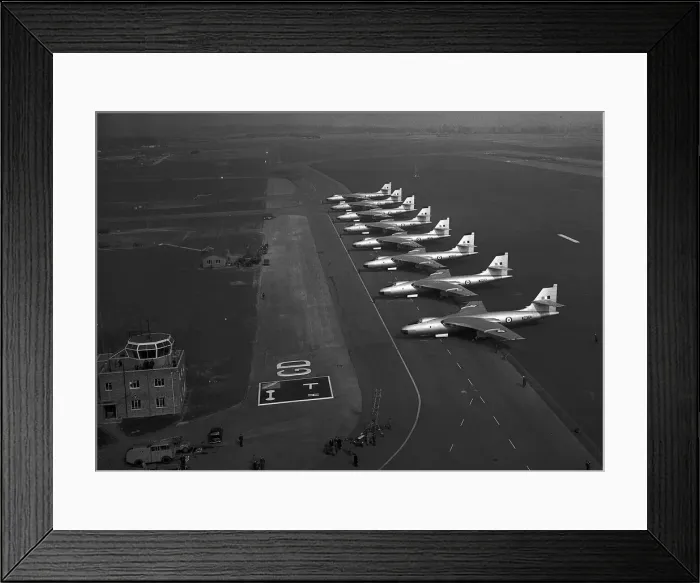 Framed Print : Aircraft Vickers Valliant B1 V Bomber at RAF Marham Mar 1956 in Norfolk lined up Framed Print : Aircraft Vickers Valliant B1 V Bomber at RAF Marham Mar 1956 in Norfolk lined up
