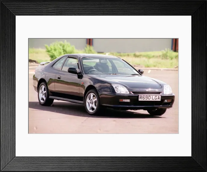 Framed Print : PIC SHOWS THE HONDA PRELUDE... FOR ROAD RECORD
