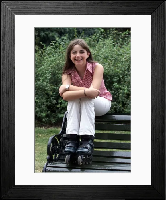 Framed Print : Charlotte Church aged thirteen Welsh Soprano July 1999 singing sensation relaxing Framed Print : Charlotte Church aged thirteen Welsh Soprano July 1999 singing sensation relaxing