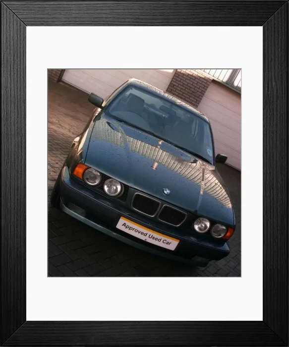 Framed Print : EARLY, 90 520i BMW. ROAD RECORD Framed Print : EARLY, 90 520i BMW. ROAD RECORD
