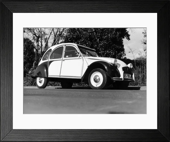 : The motor show in France showing the car the Citroen 2CN Dbase : The motor show in France showing the car the Citroen 2CN Dbase