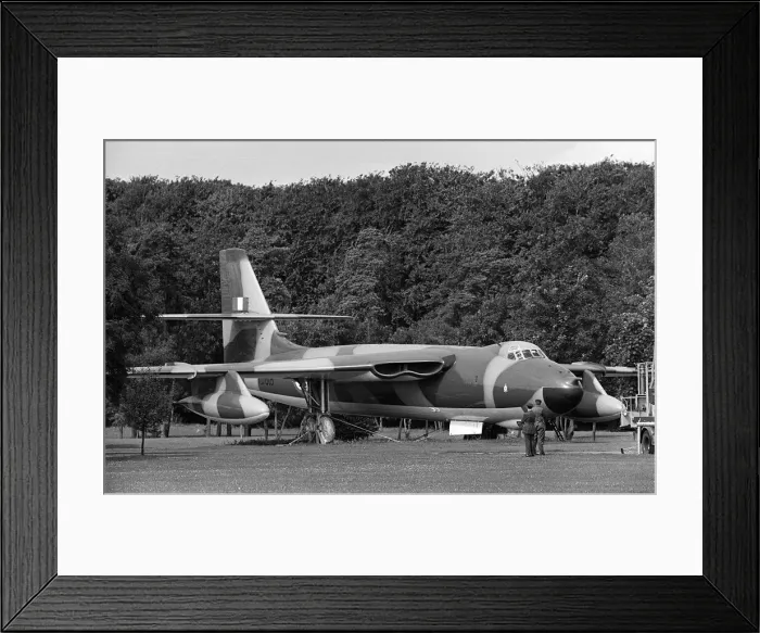 Framed Print : Aircraft Vickers Valliant B1 August 1965 Vicker Valliant B1 former V force
