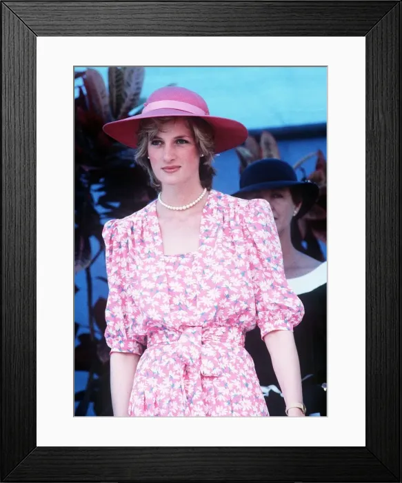 Framed Print : Prince and Princess of Wales visit to Australia and New Zealand in the Spring of 1983 Framed Print : Prince and Princess of Wales visit to Australia and New Zealand in the Spring of 1983