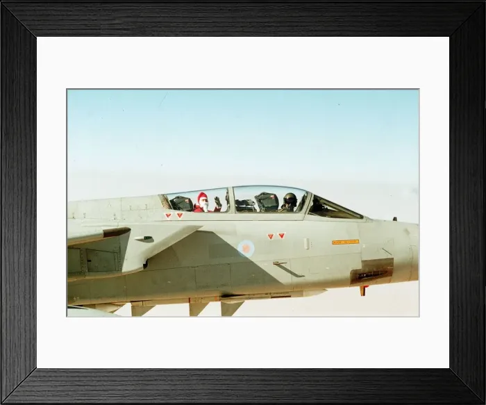 Framed Print : Santa Claus in a Jet Fighter Framed Print : Santa Claus in a Jet Fighter
