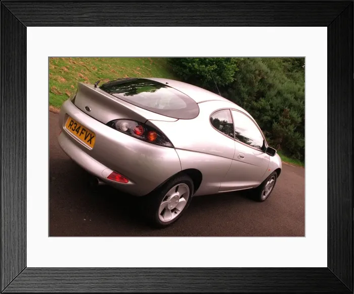 Framed Print : Pic shows... Ford Puma - for Road Record Framed Print : Pic shows... Ford Puma - for Road Record