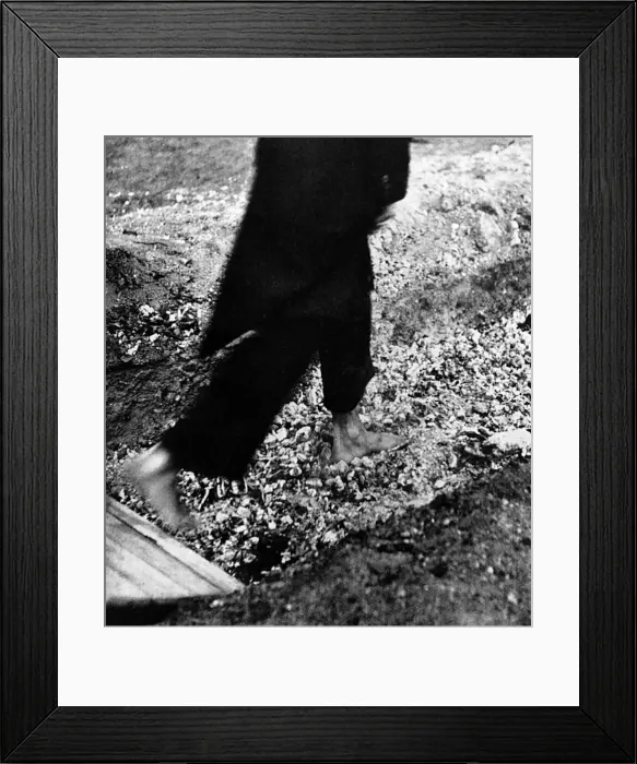 Framed Print : Firewalking Walking on hot coals Scientists from the University of London Framed Print : Firewalking Walking on hot coals Scientists from the University of London