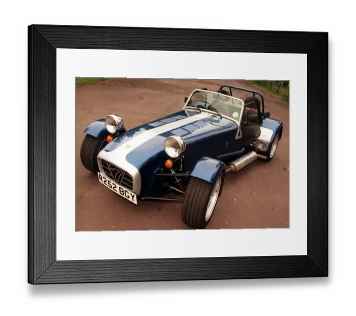 Framed Print : CATERHAM 7 / 5 Framed Print : CATERHAM 7 / 5