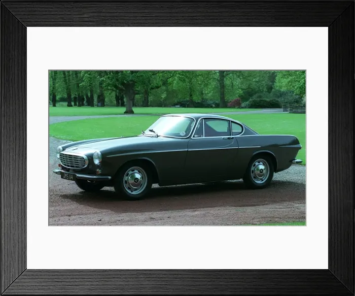 Framed Print : John Martin with P1800 Volvo Framed Print : John Martin with P1800 Volvo