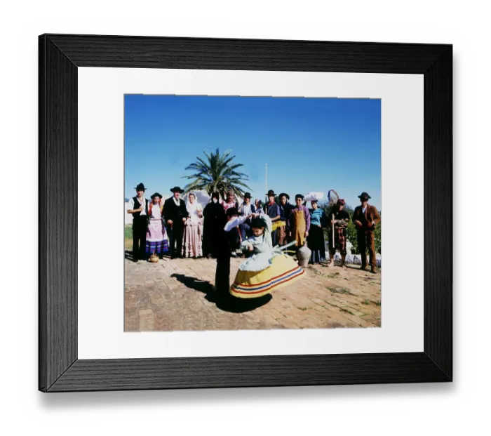 Framed Print : Algarve traditional Portuguese folk dancing April 1997 Framed Print : Algarve traditional Portuguese folk dancing April 1997