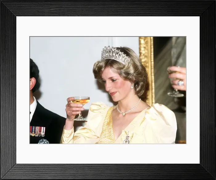 Framed Print : Prince and Princess of Wales tour of Australia and New Zealand in the Spring of 1983 Framed Print : Prince and Princess of Wales tour of Australia and New Zealand in the Spring of 1983