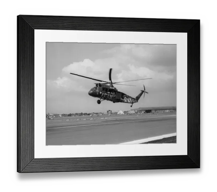 Framed Print : Aircraft Westland Westinster helicopter Sept 1958 flying at the SBAC Framed Print : Aircraft Westland Westinster helicopter Sept 1958 flying at the SBAC