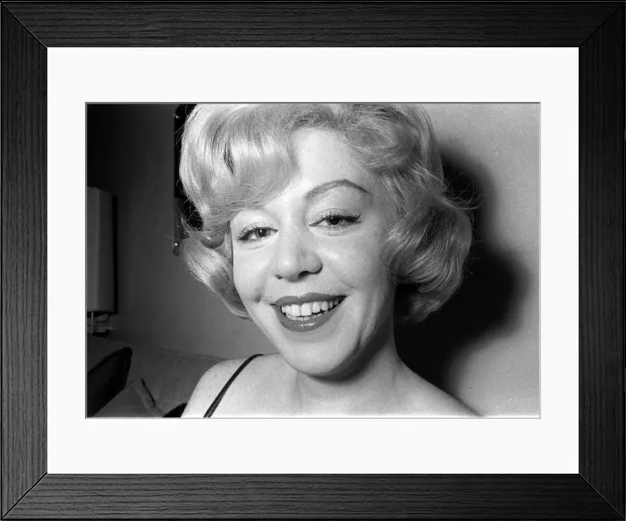 Framed Print : Kathy Kirby singer January 1964
