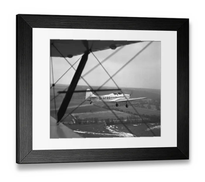 Framed Print : This Miles M. 14a Hawk Trainer 3 was a two-seat aircraft fitted with a D. H Framed Print : This Miles M. 14a Hawk Trainer 3 was a two-seat aircraft fitted with a D. H