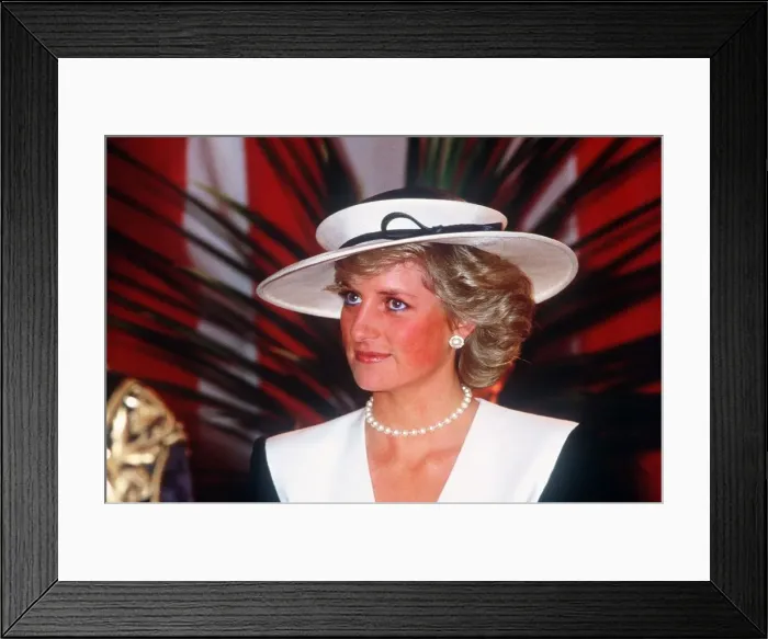 Framed Print : Diana, Princess of Wales at the Guildhall to receive The Freedom of the City of London Framed Print : Diana, Princess of Wales at the Guildhall to receive The Freedom of the City of London