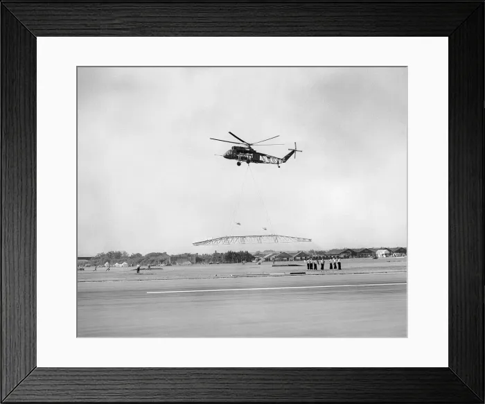 Framed Print : Aircraft Westland Helicopters Sept 1959 Westland Westminster display at the SBAC Framed Print : Aircraft Westland Helicopters Sept 1959 Westland Westminster display at the SBAC