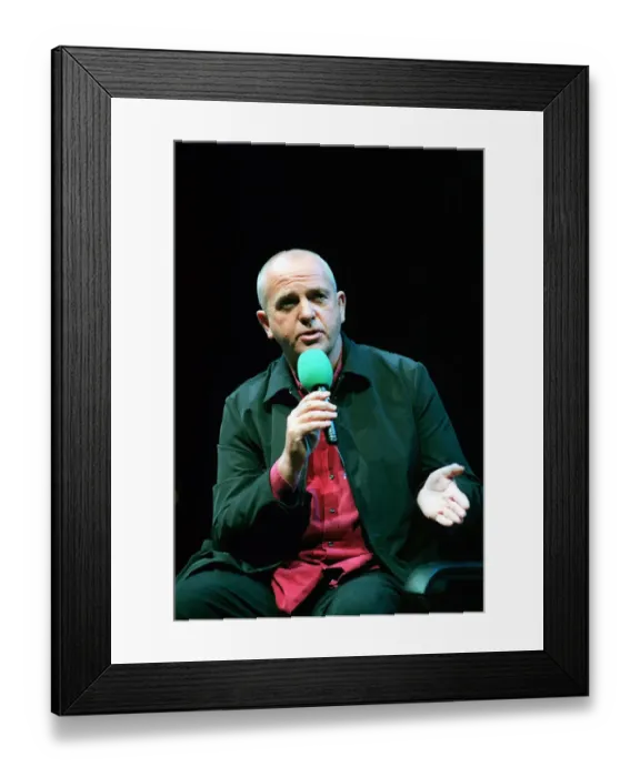 Framed Print : Peter Gabriel Birthday 13th May Peter Gabriel has composed a soundtrack for Framed Print : Peter Gabriel Birthday 13th May Peter Gabriel has composed a soundtrack for