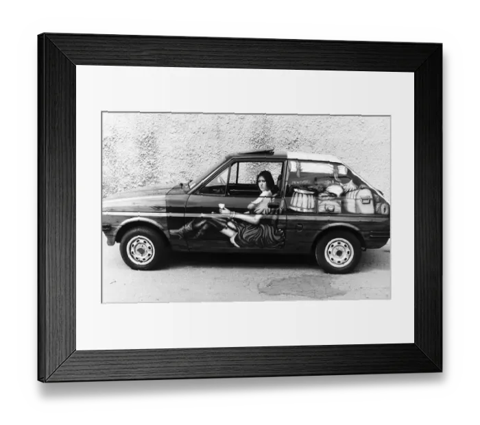 Framed Print : Motor Cars Customised Dbase Msi 1970s car unusual Framed Print : Motor Cars Customised Dbase Msi 1970s car unusual