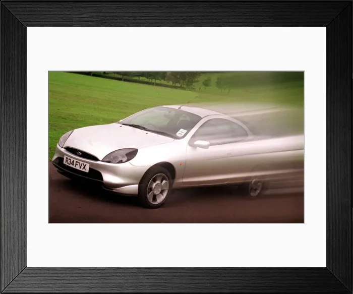 Framed Print : Pic shows... Ford Puma - for Road Record