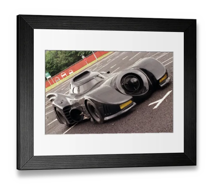 Framed Print : Batman car / 9 Framed Print : Batman car / 9