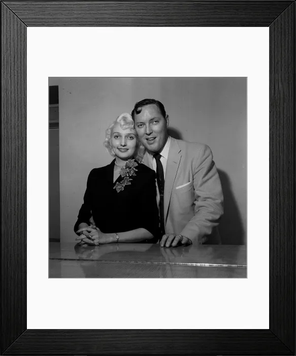 Framed Print : Bill Haley on his first visit to England which was largely sponsored by the Daily Mirror Framed Print : Bill Haley on his first visit to England which was largely sponsored by the Daily Mirror