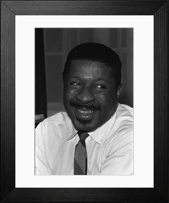 Framed Print : Errol Garner Jazz pianist and singer October 1963 weby Framed Print : Errol Garner Jazz pianist and singer October 1963 weby