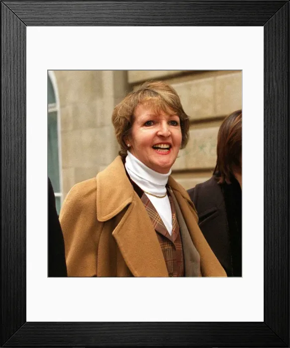 Framed Print : Actress Penelope Keith February 1999 in London today after Rosemary Stevens Framed Print : Actress Penelope Keith February 1999 in London today after Rosemary Stevens