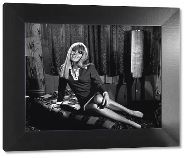 Wendy Richard December 1966 Actress and Model aged 19 years