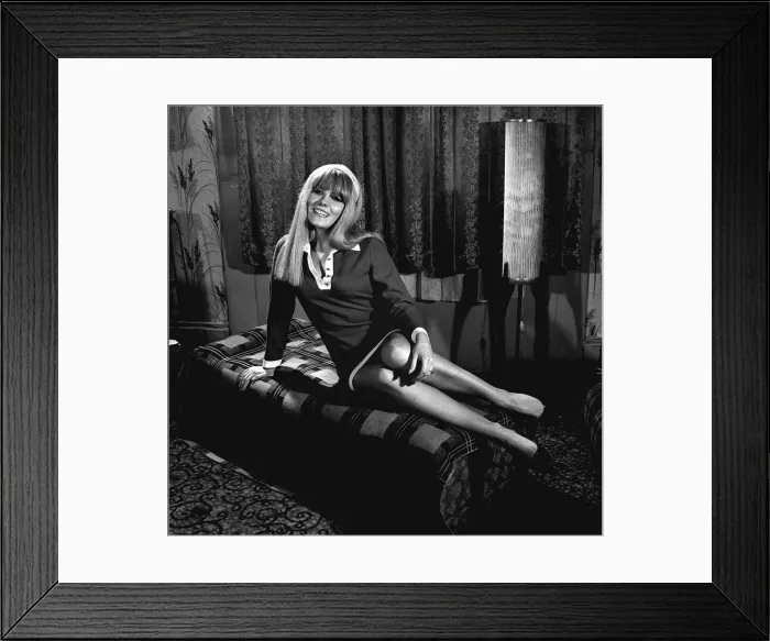 Framed Print : Wendy Richard December 1966 Actress and Model aged 19 years Framed Print : Wendy Richard December 1966 Actress and Model aged 19 years