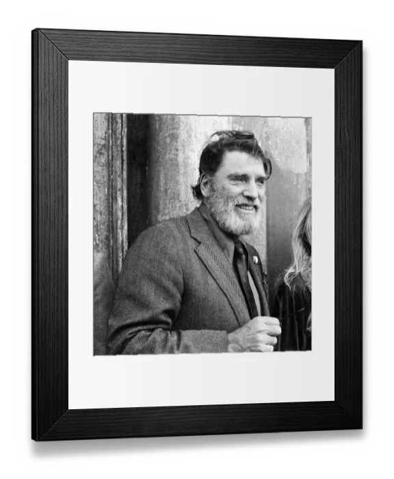 Framed Print : Burt Lancaster November 1973 actor