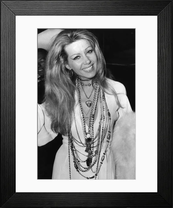 Framed Print : Ingrid Pitt Actress