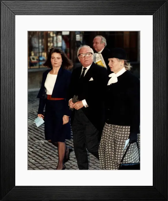Framed Print : Sir Richard Attenborough Actor and Director - October 1989 Framed Print : Sir Richard Attenborough Actor and Director - October 1989