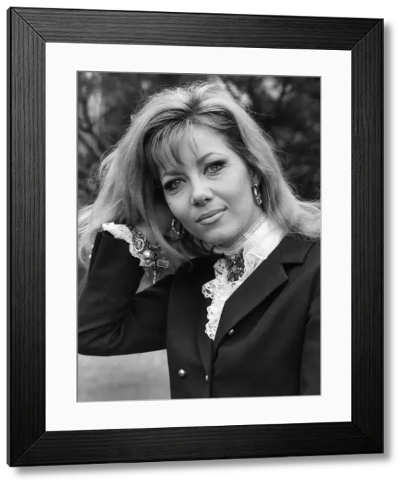Framed Print : Ingrid Pitt actress