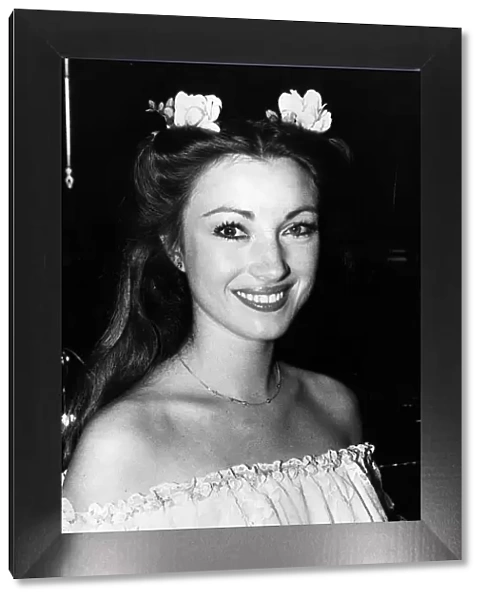 Jane Seymour actress at Royal Premiere of film The Four Feathers in which she starred