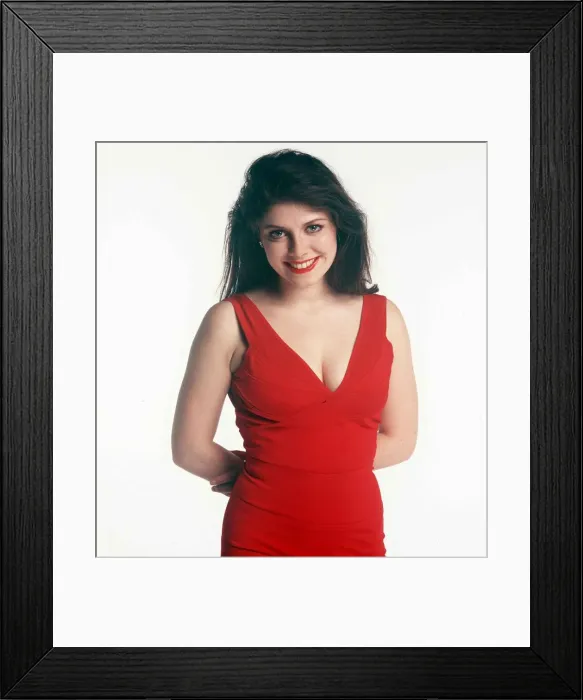 Framed Print : Dawn Acton actress December 1999 Framed Print : Dawn Acton actress December 1999