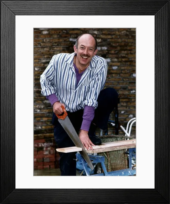 Framed Print : Roy Marsden Actor - September 1989 DBase Framed Print : Roy Marsden Actor - September 1989 DBase